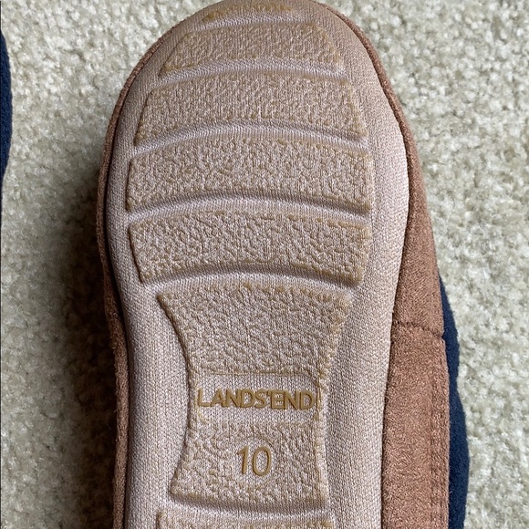 NEW Kids Lands End Fleece Clog Slippers - Picture 5 of 8